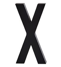 Lettre en aluminium Design Letters - X - Noir Lettre en aluminium Design Letters - X - Noir