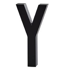 Lettre en aluminium Design Letters - Y - Noir Lettre en aluminium Design Letters - Y - Noir