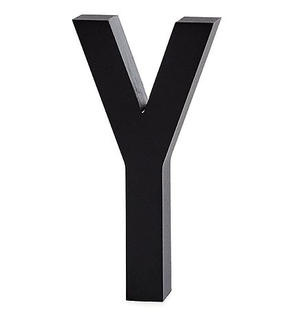 Design Letters Alu Letter - Y - Black Design Letters Alu Letter - Y - Black