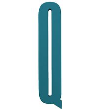 Lettres en bois Design Letters - Q - Turquoise Lettres en bois Design Letters - Q - Turquoise
