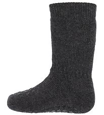 GoBabyGo rutschfeste Socken - dunkel Graumeliert GoBabyGo rutschfeste Socken - dunkel Graumeliert