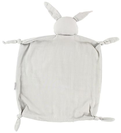 Liewood Comfort Blanket - 35x35 - Agnete - Grey Melange w. Rabbi