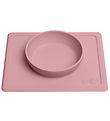 EzPz Happy Mini Bowl - Silicone - Dusty Rose EzPz Happy Mini Bowl - Silicone - Dusty Rose