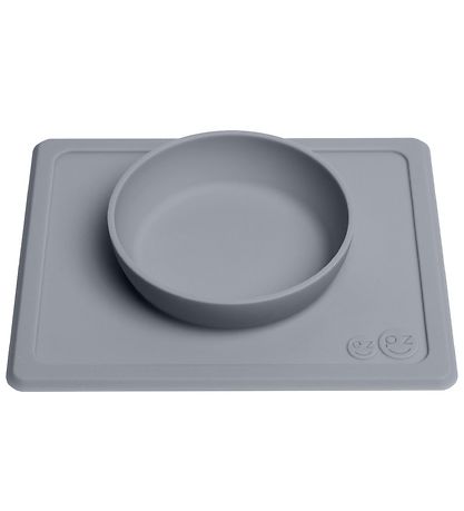 EzPz Happy Mini Bowl - Silikon - Grau