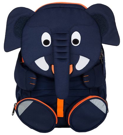 Affenzahn Ryggsekk - Stor - Elias Elephant - Navy Affenzahn Ryggsekk - Stor - Elias Elephant - Navy