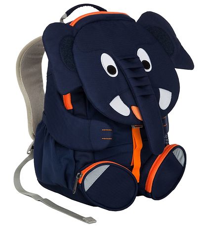 Affenzahn Ryggsekk - Stor - Elias Elephant - Navy Affenzahn Ryggsekk - Stor - Elias Elephant - Navy